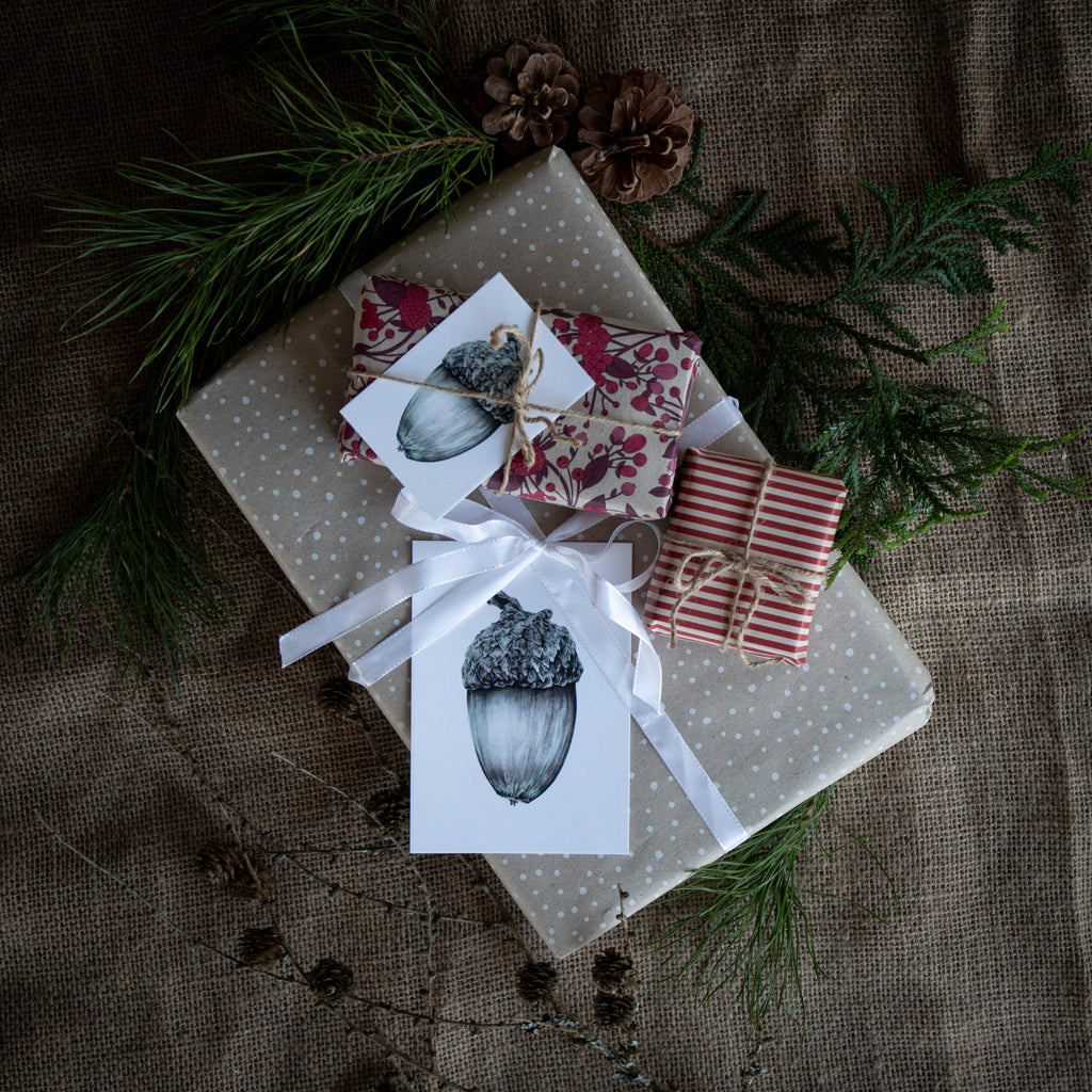 Eikenøtt - Kunstkort