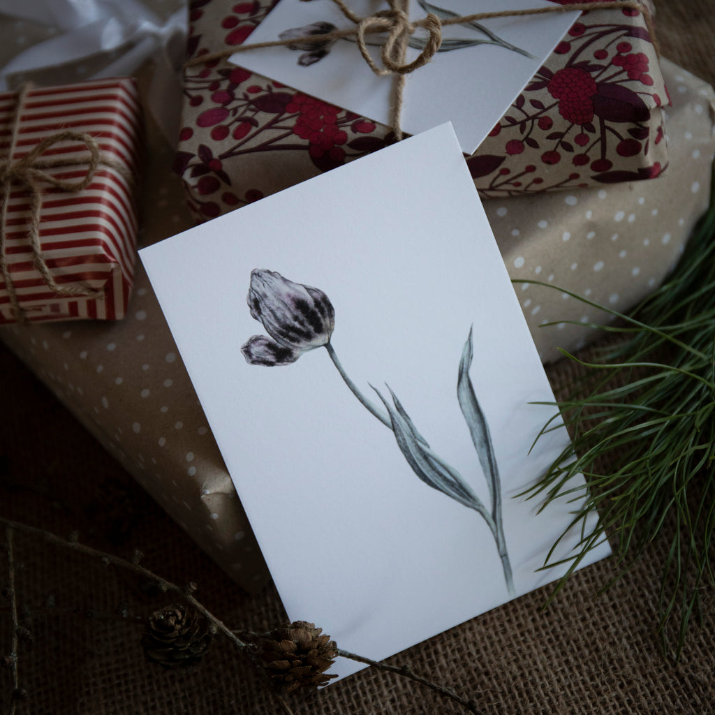 Tulipan - Kunstkort